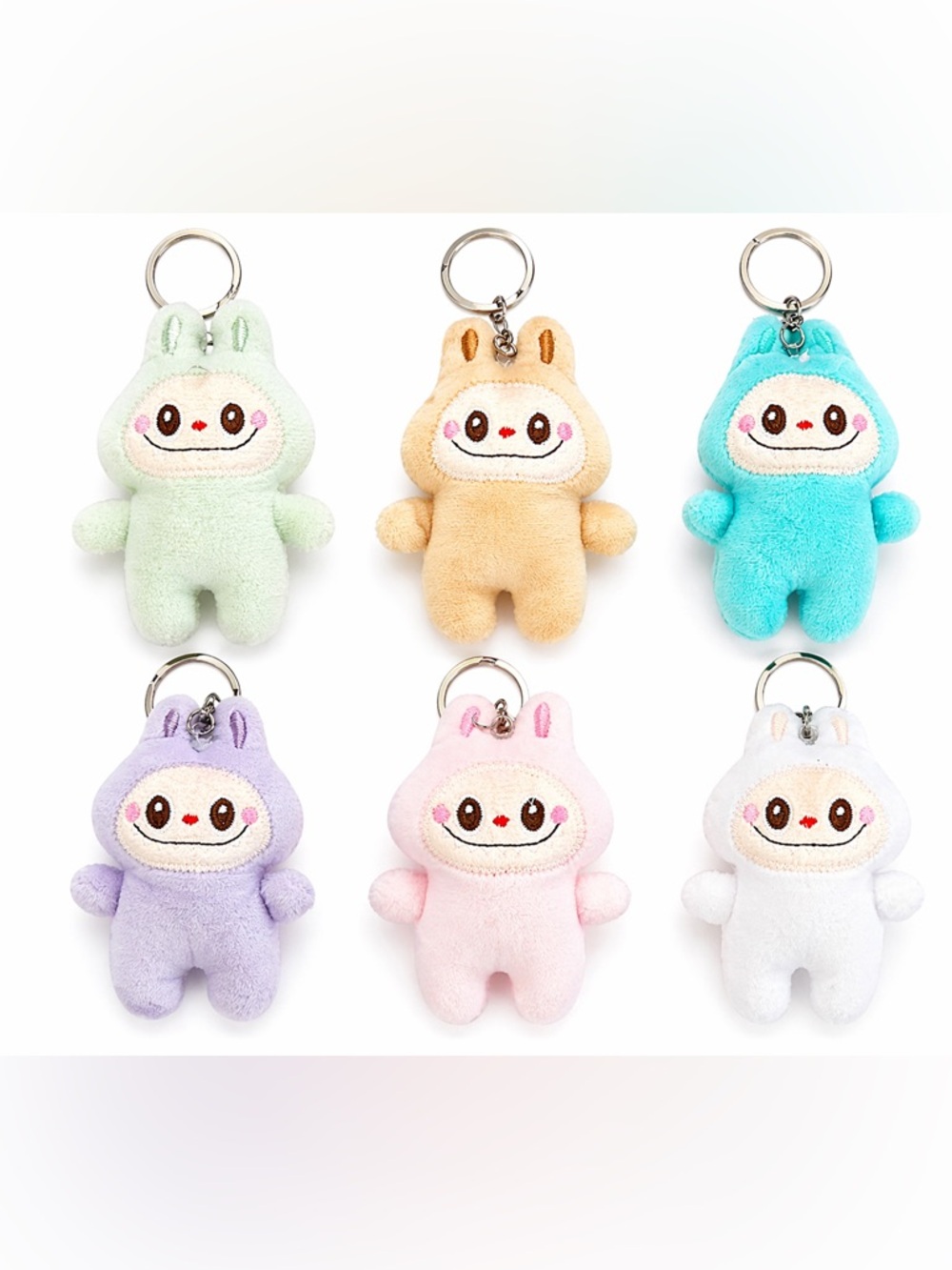 Plush Monster Character Key Chain/Bag Charm • Pick One